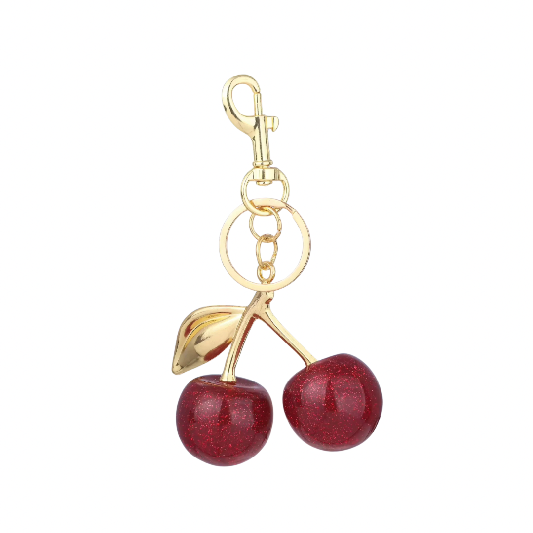 Cherry Bag Charm
