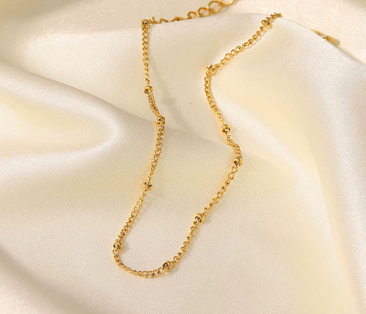 Beaded anklet