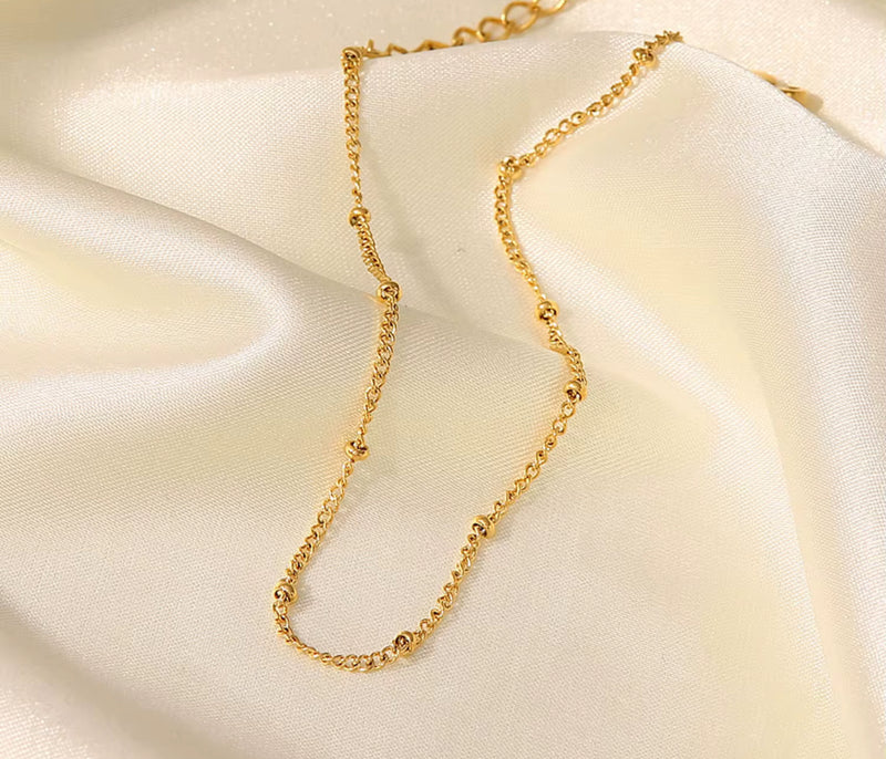 Beaded anklet