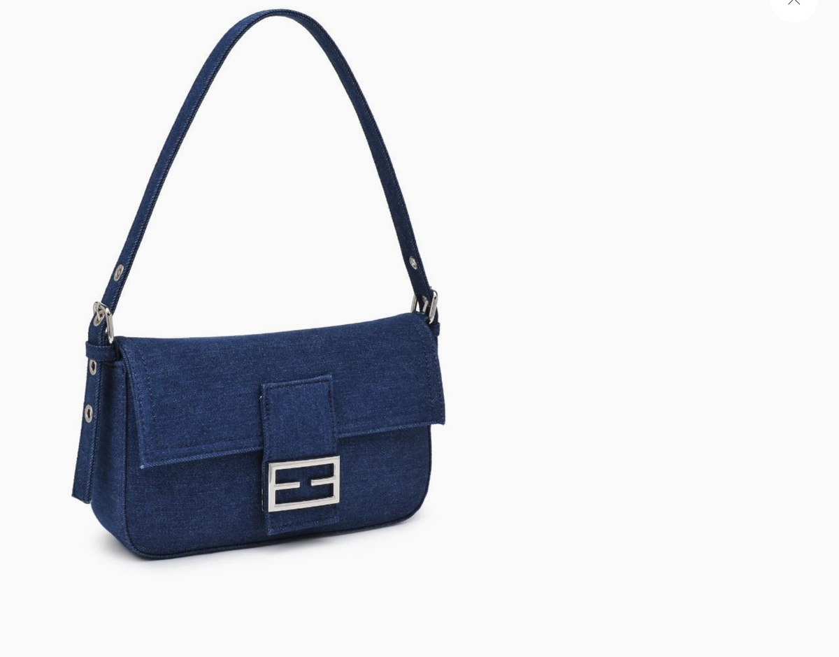 Denim Crossbody Bag