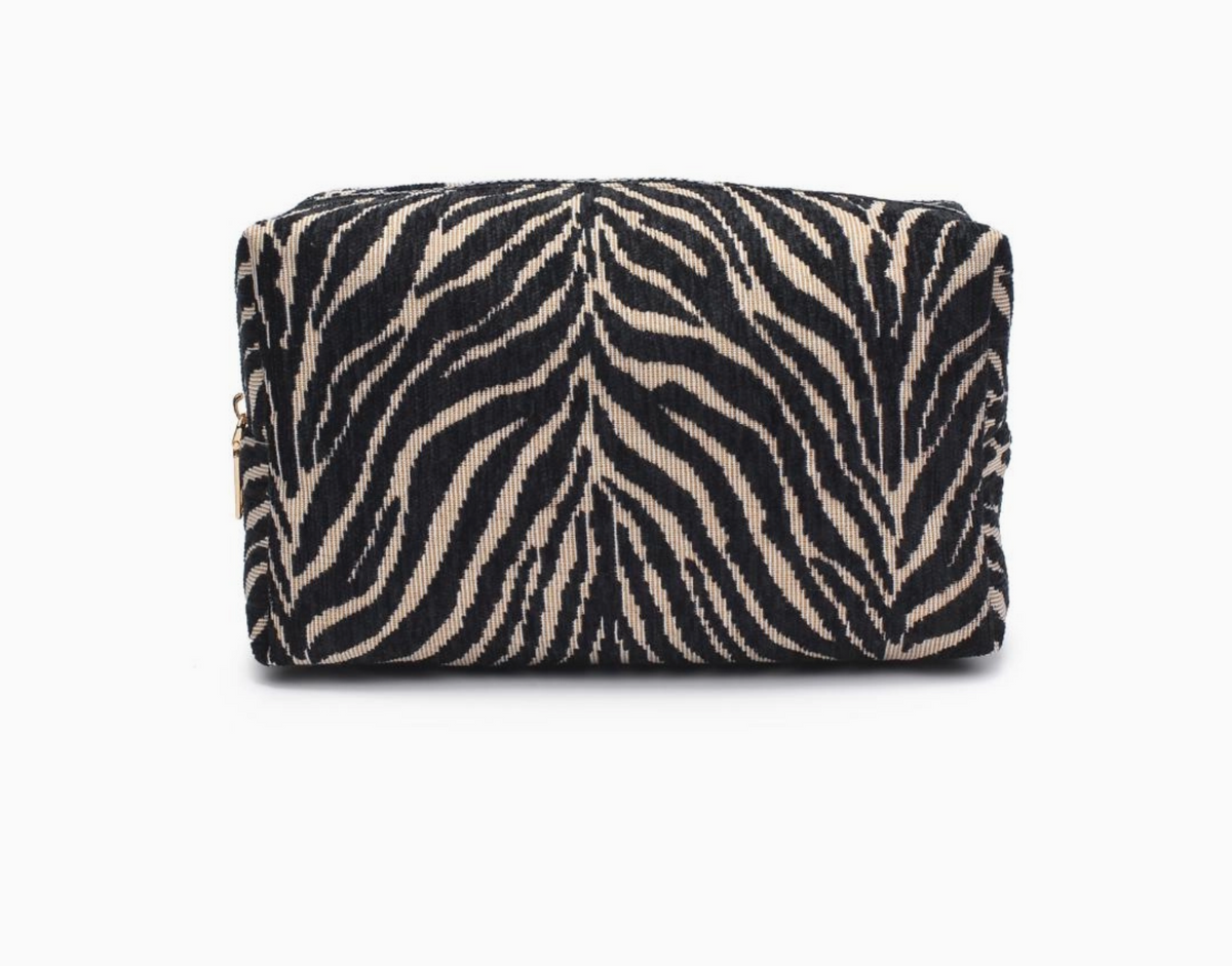 Zebra Cosmetic Pouch