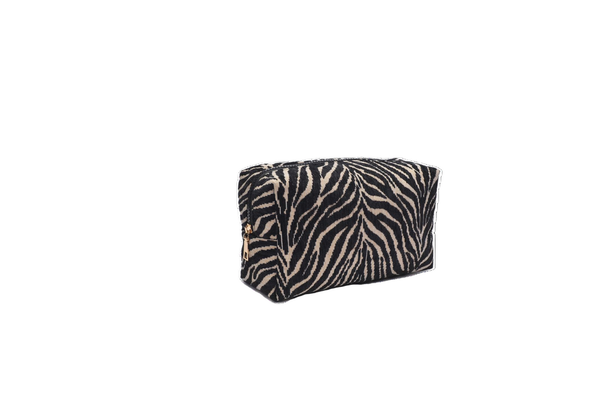 Zebra Cosmetic Pouch