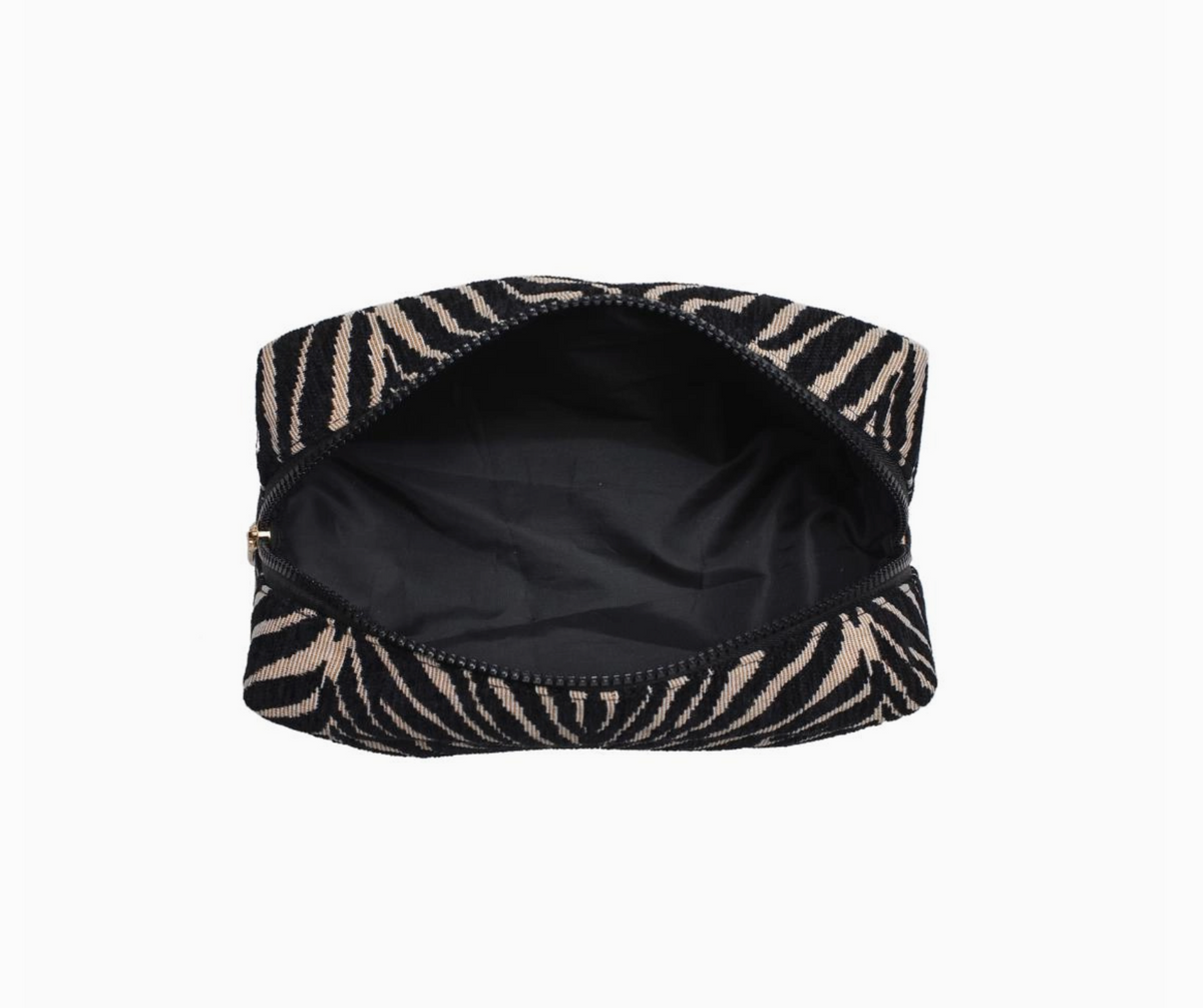 Zebra Cosmetic Pouch