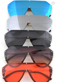 Shield Me Oversized Sunglasses