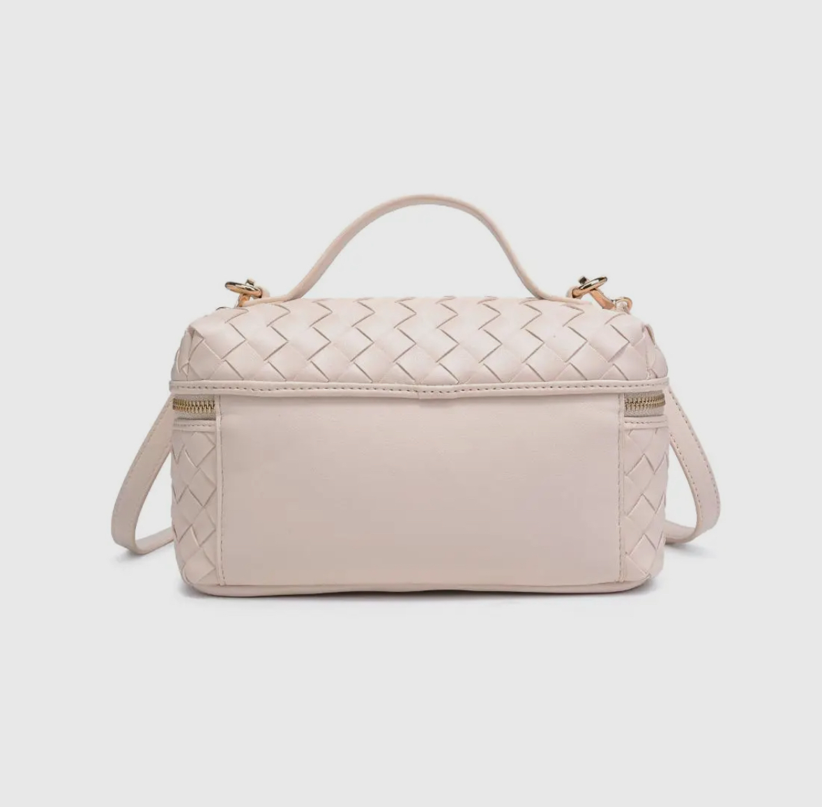 Woven Square Crossbody Bag