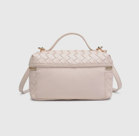 Woven Square Crossbody Bag
